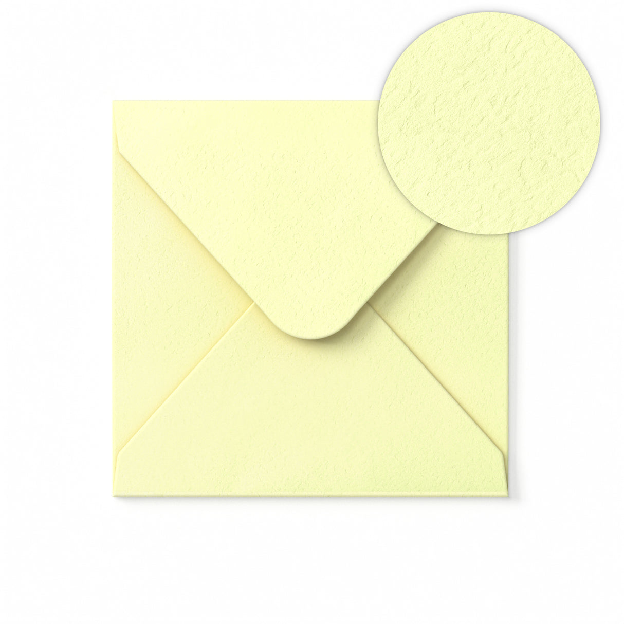 koperta w kolorze kości słoniowej ze struktura młotkową 155x155 mm