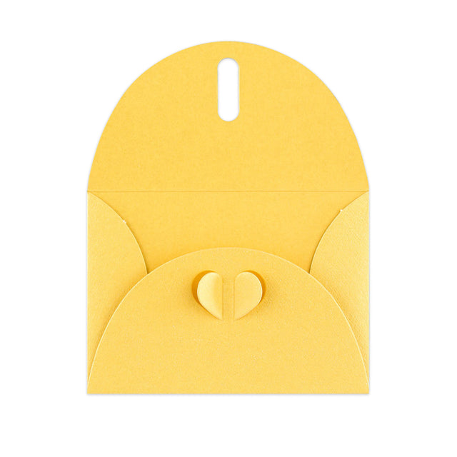 Butterfly Envelopes Yellow 82 x 113 mm (C7)