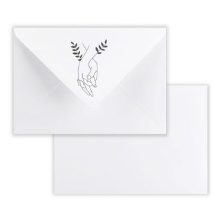 Wedding Envelopes (Hand Bonding Design)