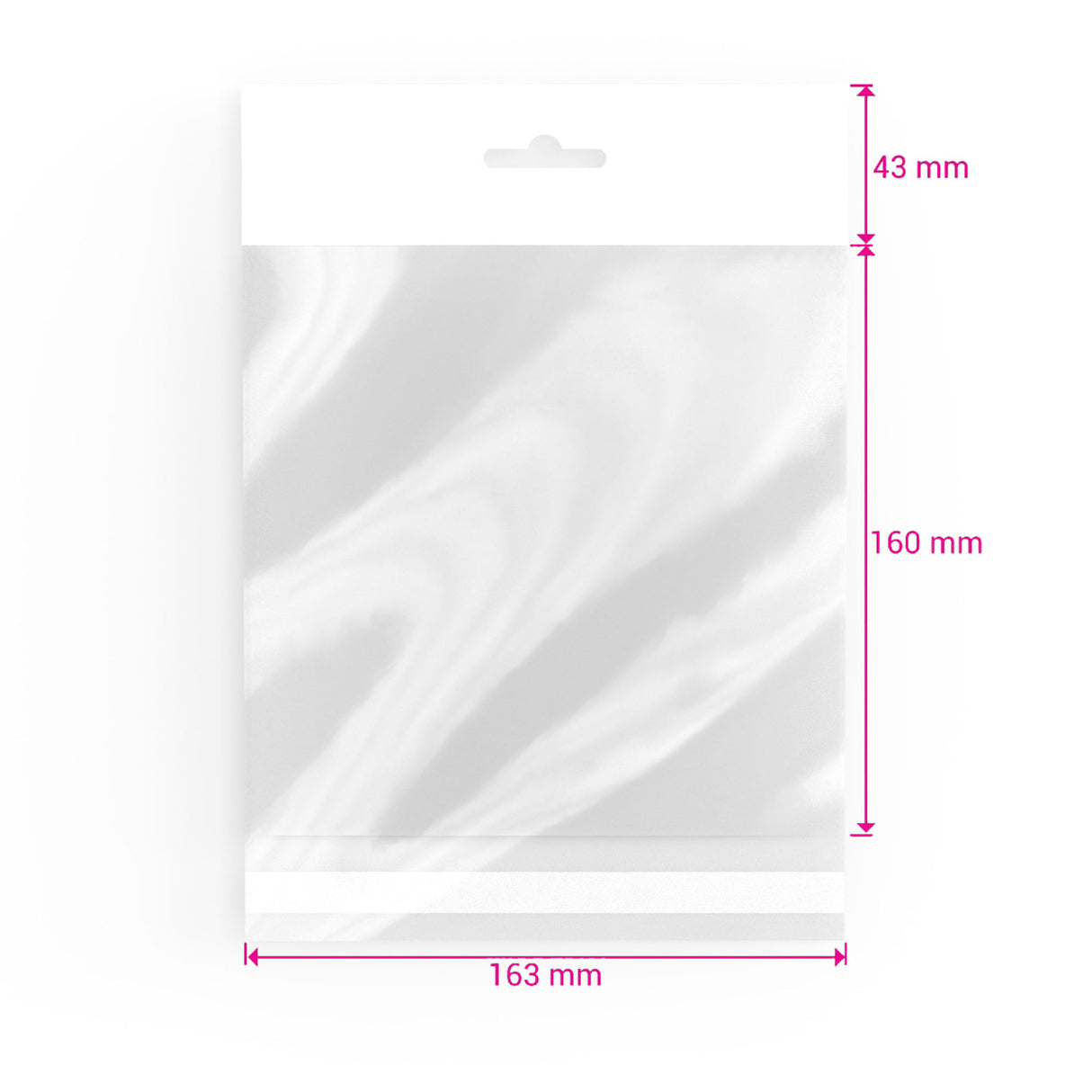 Woreczki celofanowe z uchwytem (OPP)