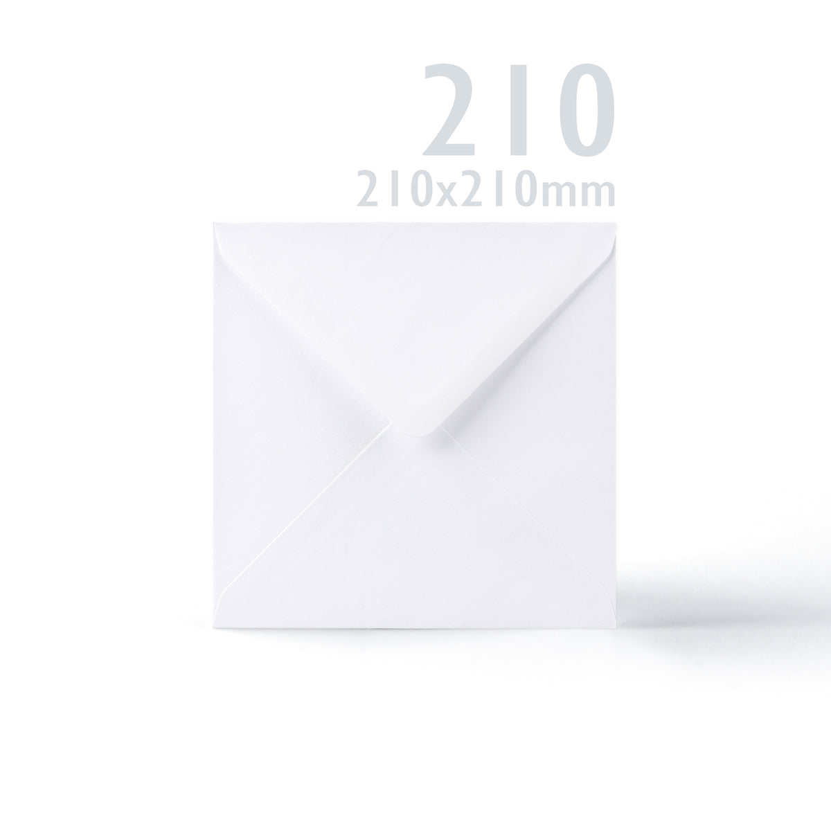 Zestaw białych kartek 300 g/m² i kopert 100g/m² o gładkiej fakturze