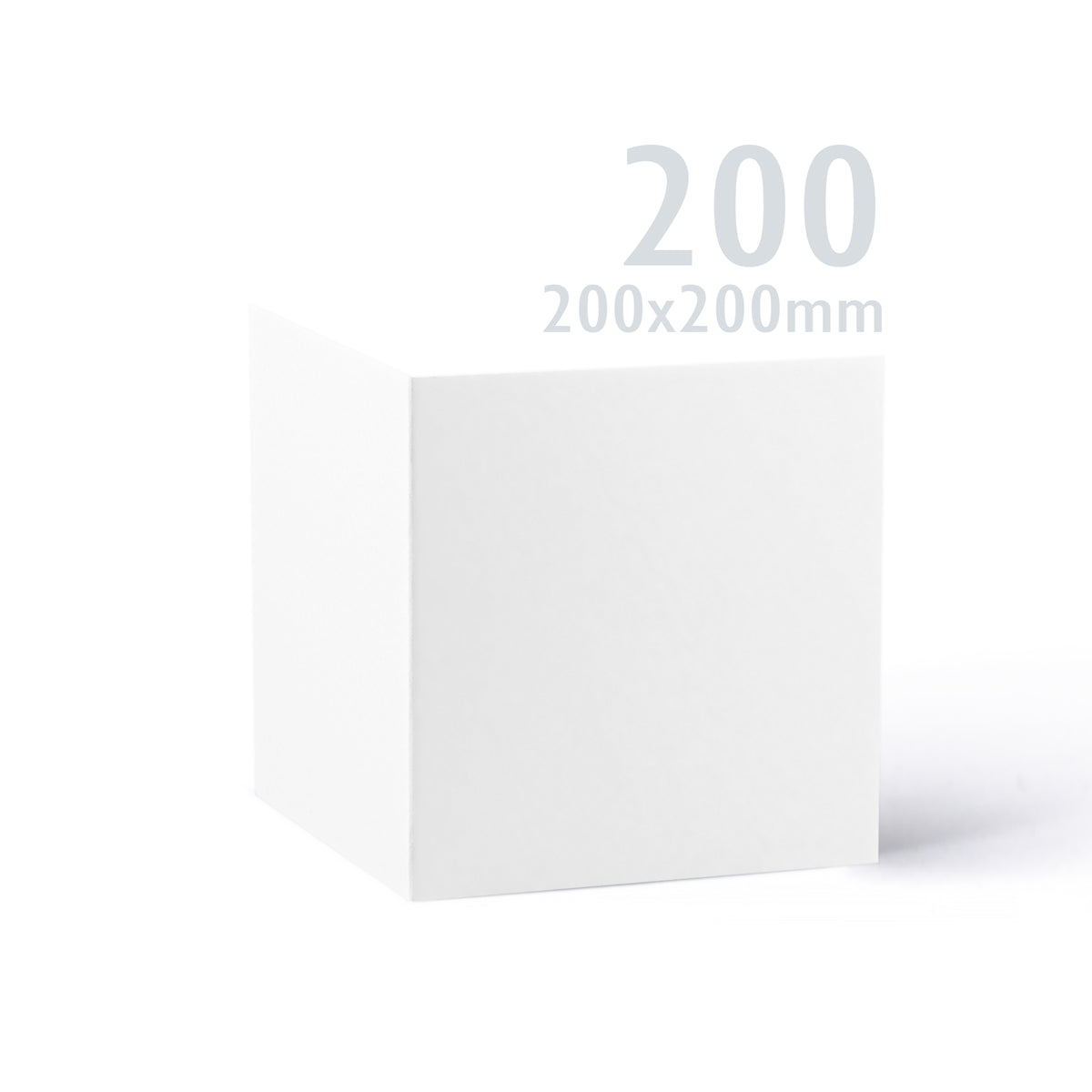 Zestaw białych kartek 300 g/m² i kopert 100g/m² o gładkiej fakturze