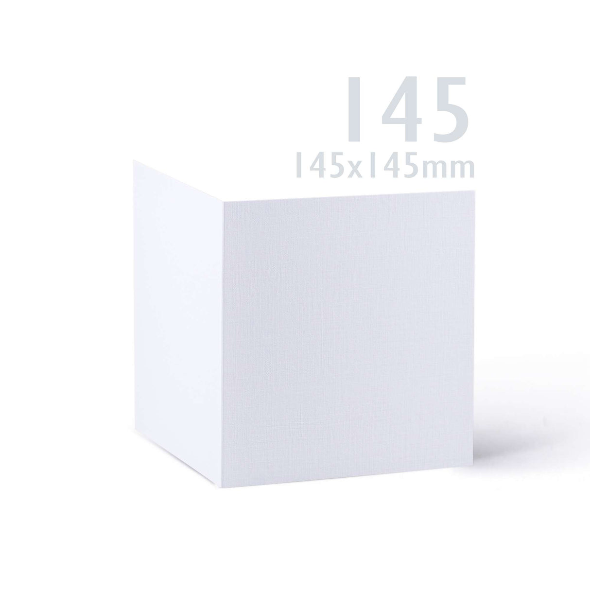 Zestaw kartek i kopert o fakturze lnianej