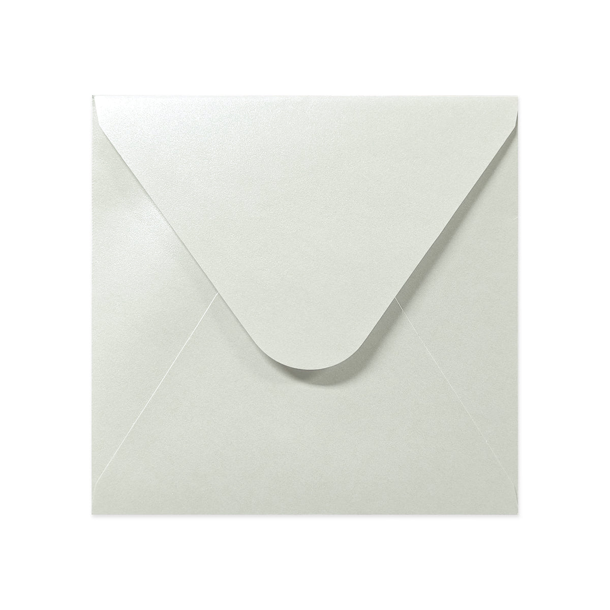 Koperta w odcieniu ostrygowym - Diamentowa Klapka 130x130 mm