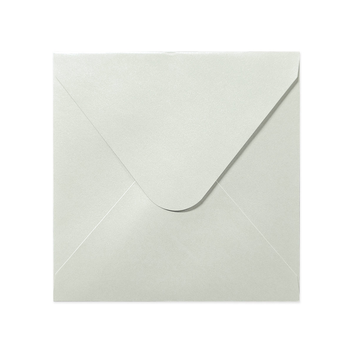 Koperta w odcieniu ostrygowym - Diamentowa Klapka 140x140 mm