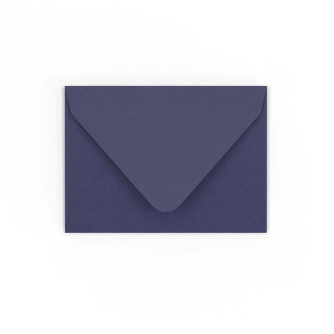C7 Dark Blue Gummed V-Flap Envelope (82 x 113mm)