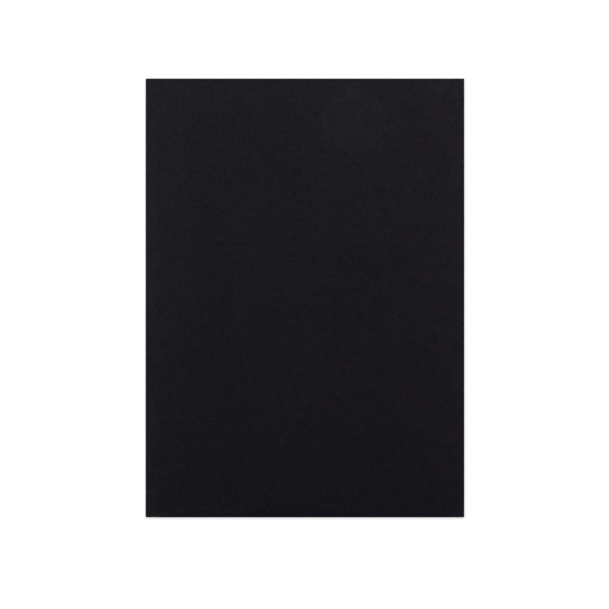Czarna Koperta z Kartonową Tylną Ścianką 162x114 mm (C6)