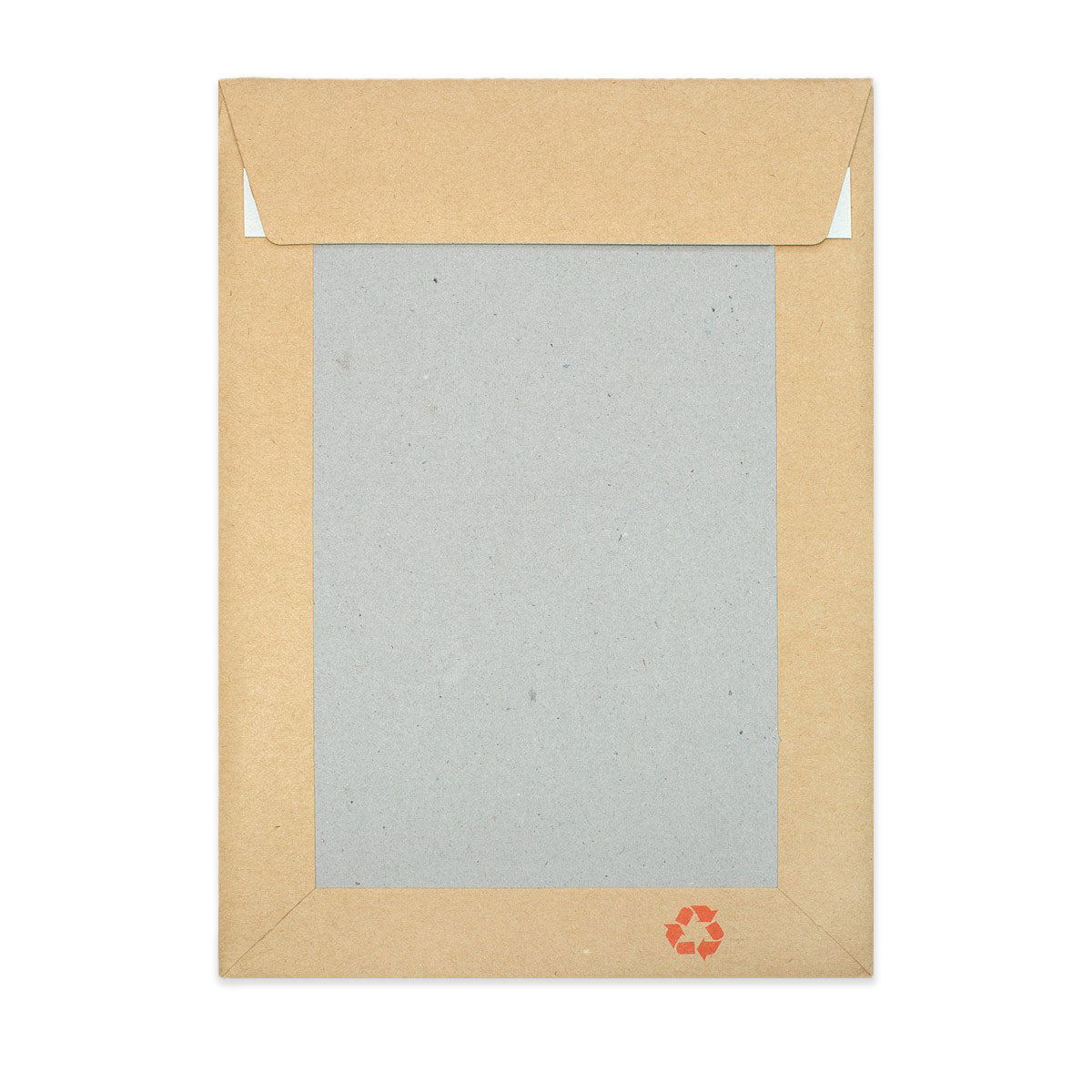 Koperta z Szarego Papieru z Kartonową Tylną Ścianką – z Nadrukiem 229X162 mm (C5)