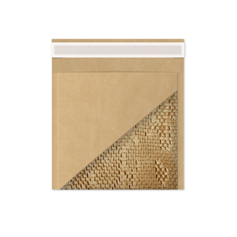 Eco Honeycomb Padded Bag Mailers Manila 165 x 165 mm