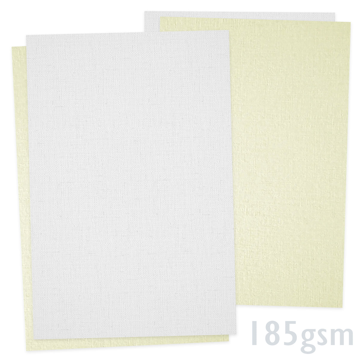 Papier o fakturze lnianej 185g/m²