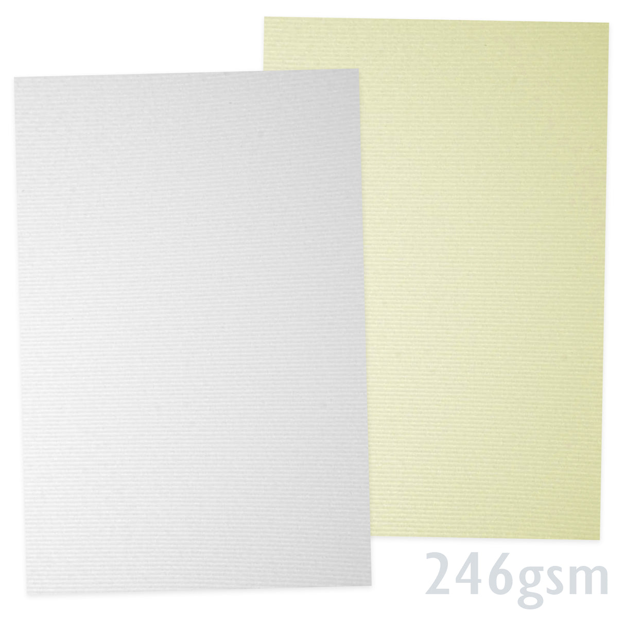 Papier o fakturze lnianej 246g/m²