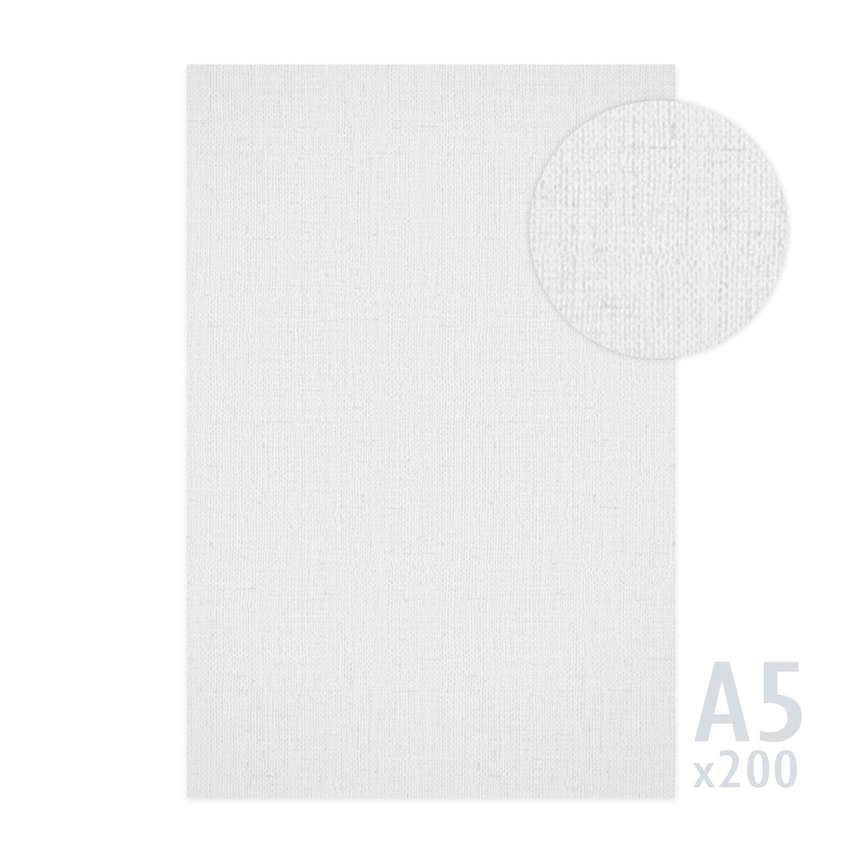 Papier o fakturze lnianej 185g/m²