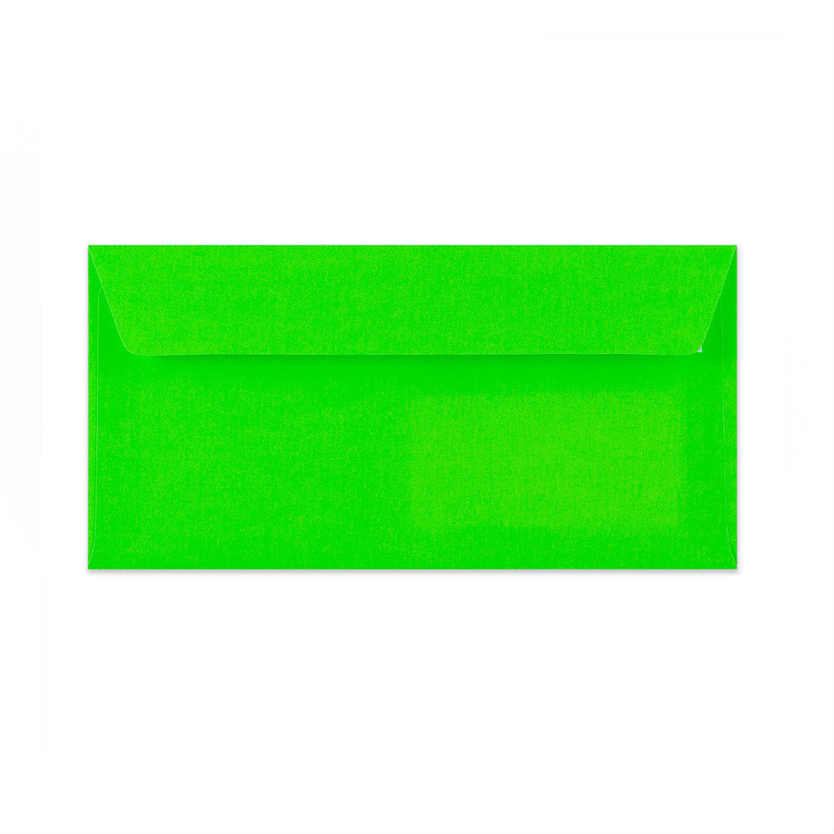 110x220 mm (DL) Zielona neonowa koperta