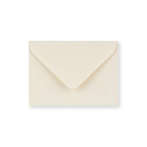 C7 Ivory Wove Gummed V-Flap Greetings Envelope (82 x 113mm)
