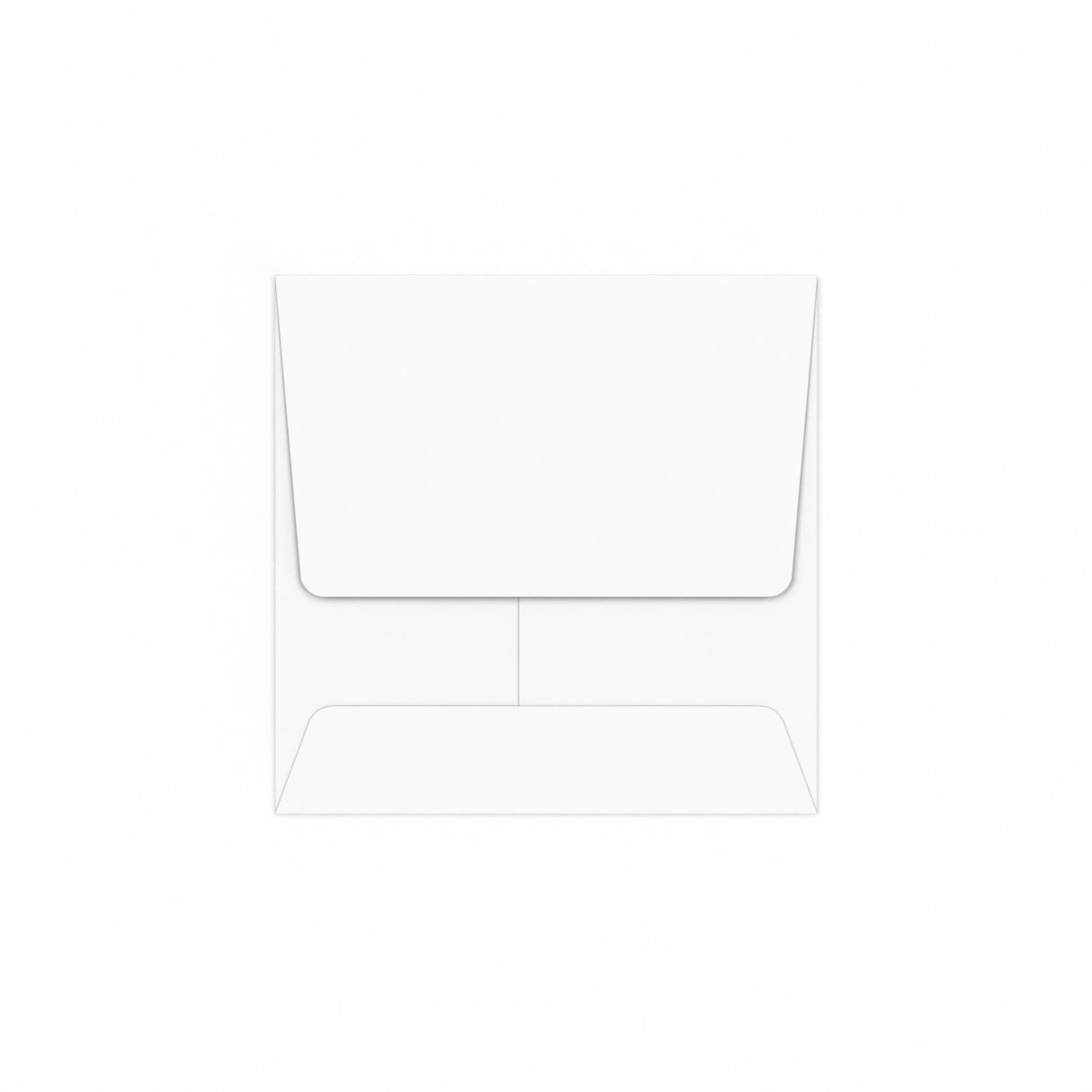 60x60 mm Biała koperta