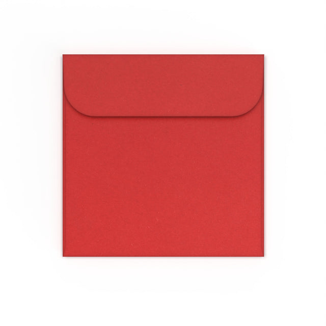 CD Window Envelopes Dark Red 85 x 85 mm