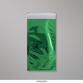 Błyszczące metaliczne koperty foliowe