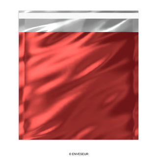 Błyszczące metaliczne koperty foliowe