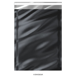 Błyszczące metaliczne koperty foliowe