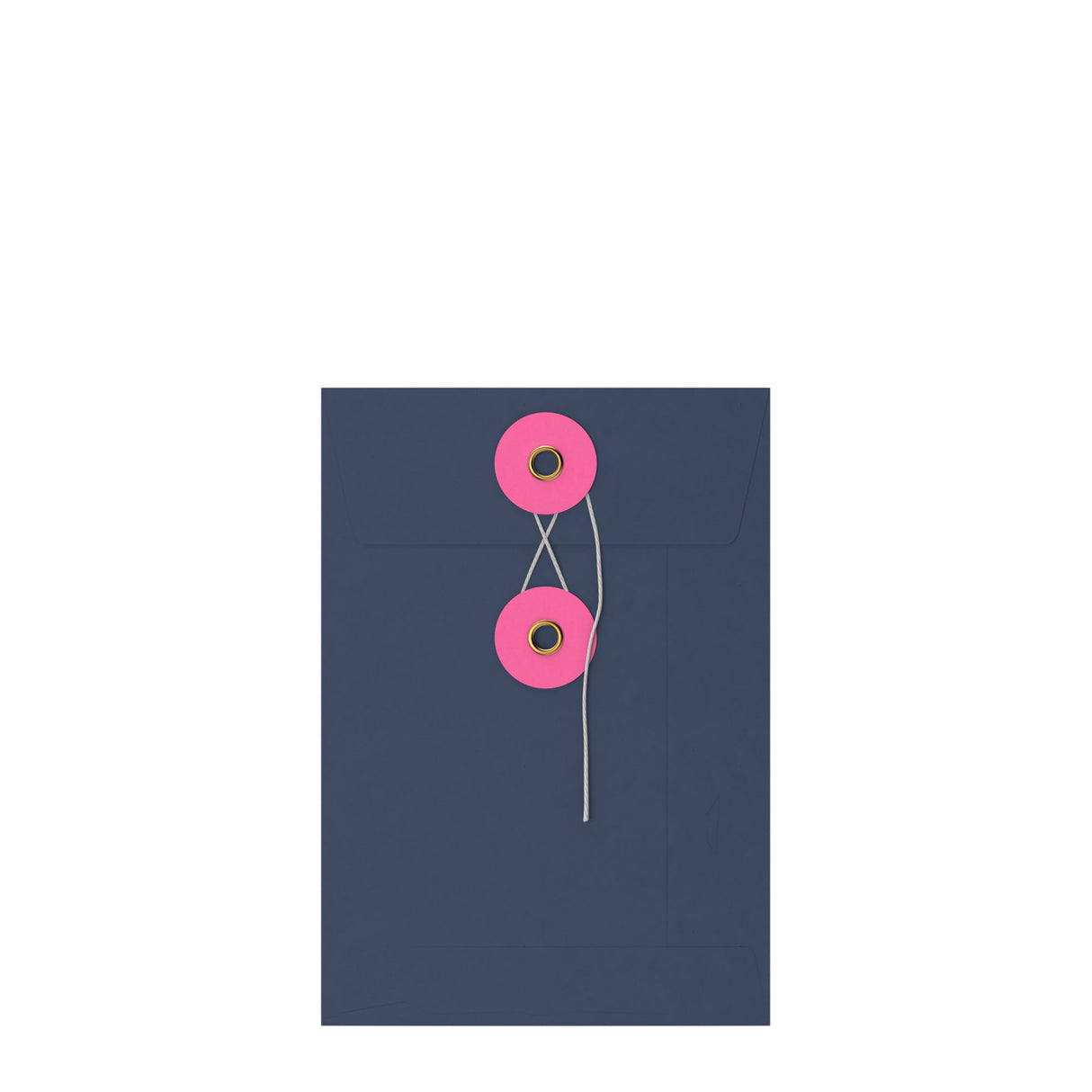 Kolorowe koperty z zamknięciem na guzik i sznurek