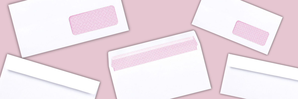 Envelopes for laser printing