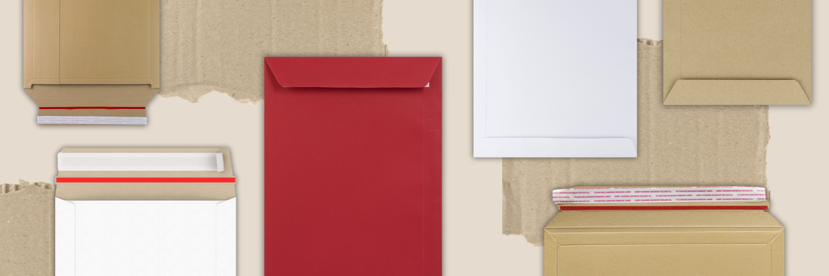 Koperty z prostą klapką