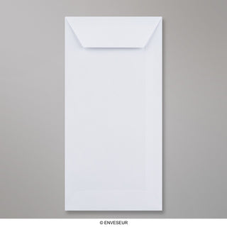 220x110 mm (DL) Biała koperta