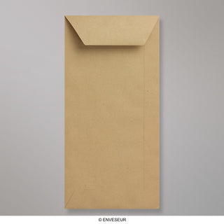 220x110 mm (DL) Koperta z szarego papieru
