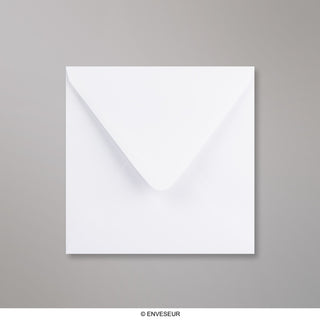 170x170 mm Klasyczna biała koperta