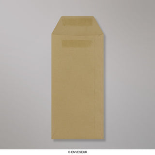 220x110 mm Koperta z szarego papieru