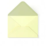 koperta w kolorze kości słoniowej ze struktura młotkową 125 x 175 mm