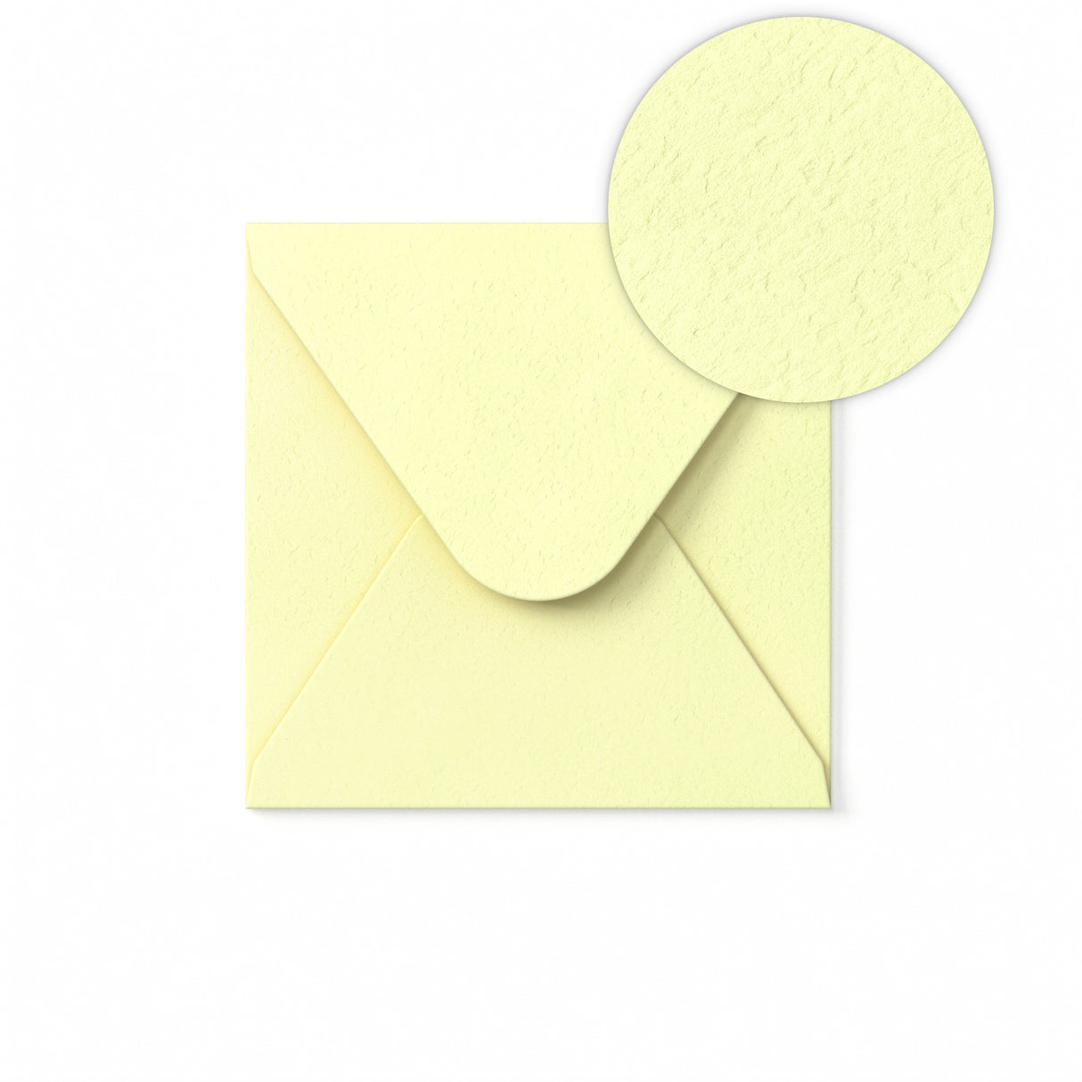 koperta w kolorze kości słoniowej ze struktura młotkową 130 x 130 mm