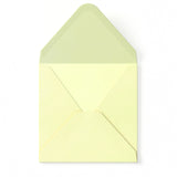 koperta w kolorze kości słoniowej ze struktura młotkową 155x155 mm