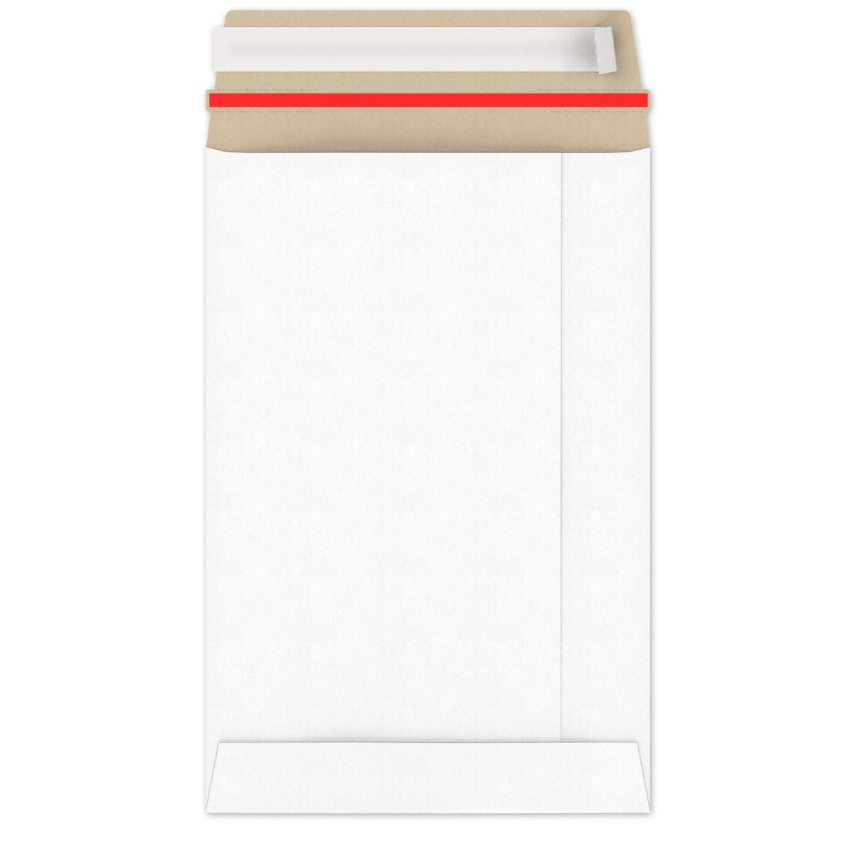Koperty z białego kartonu