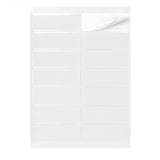 Etykiety samoprzylepne prostokątne