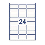 Etykiety samoprzylepne prostokątne