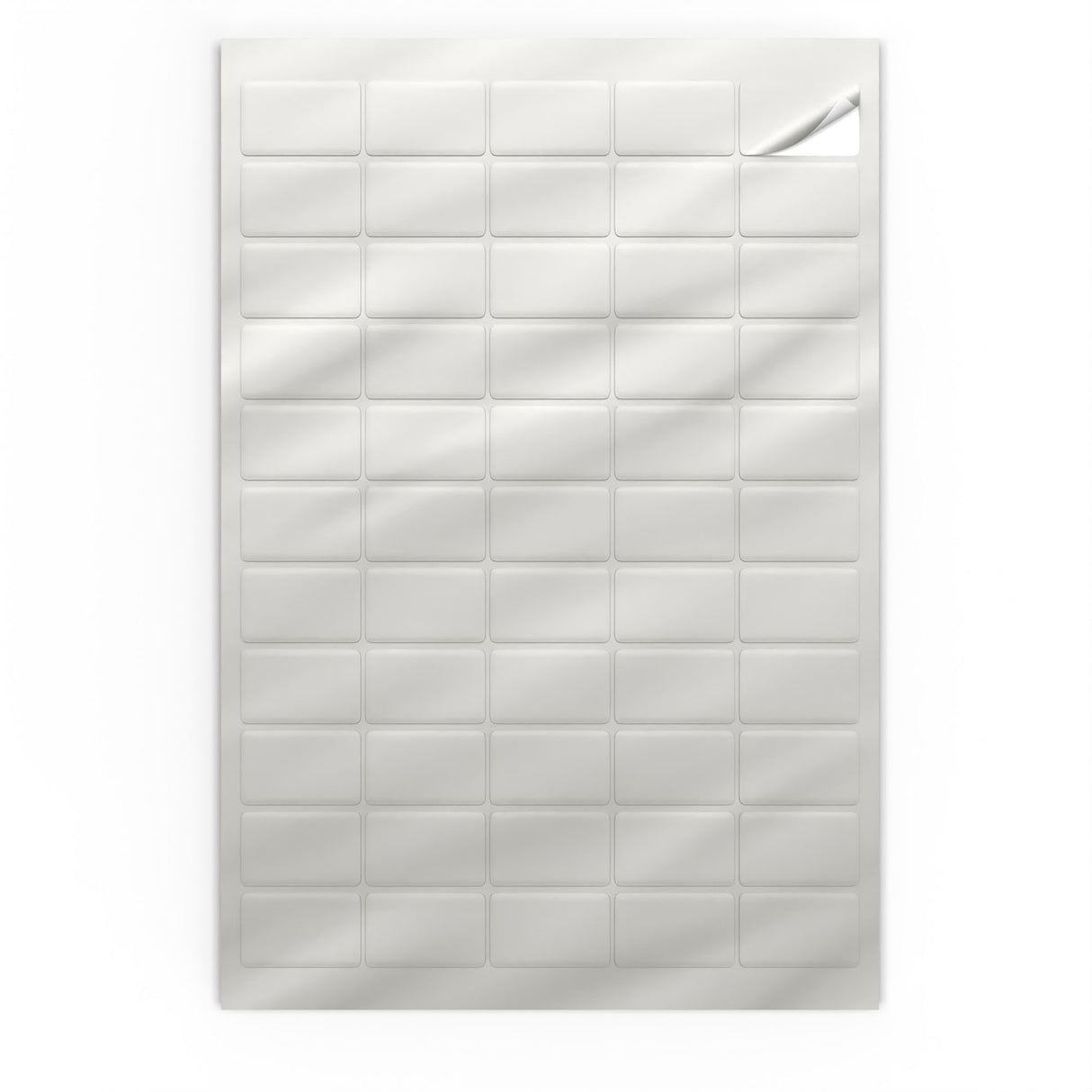 Etykiety samoprzylepne prostokątne