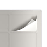 Etykiety samoprzylepne prostokątne