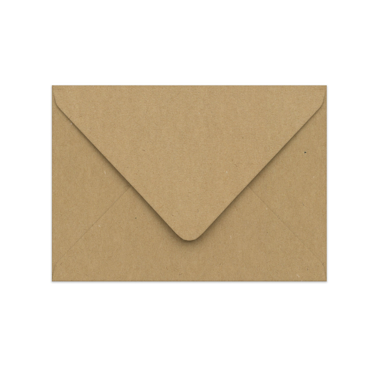 114x162 mm (C6) Brązowa koperta z papieru z recyklingu
