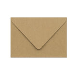 114x162 mm (C6) Brązowa koperta z papieru z recyklingu