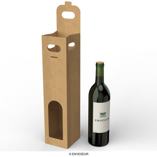 Kartonowe pudełko na wino (75 cl.)