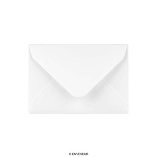 70x100 mm Biała gładka koperta