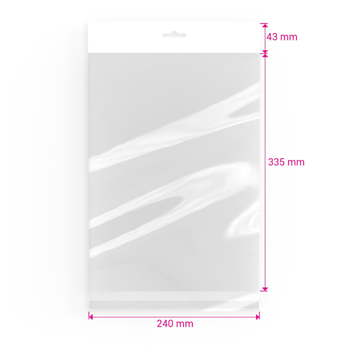 Woreczki celofanowe z uchwytem (OPP)