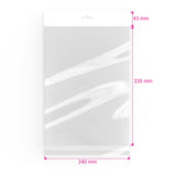 Woreczki celofanowe z uchwytem (OPP)