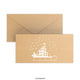 Christmas Envelope – Snow Sled Fleck 110 x 220 mm (DL)
