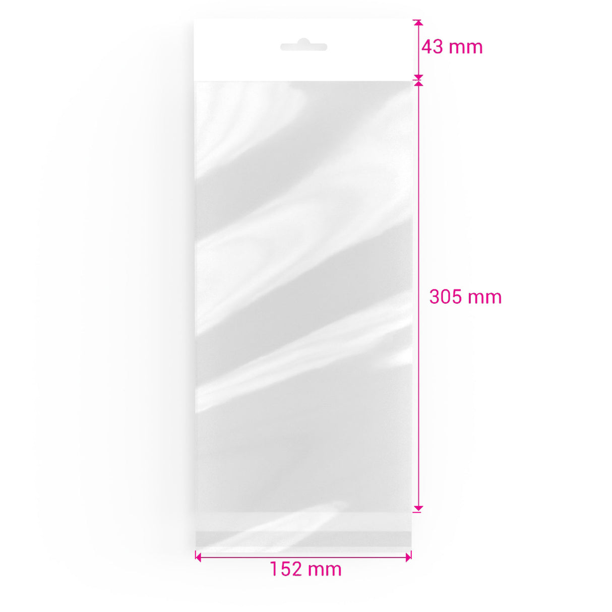 Woreczki celofanowe z uchwytem (OPP)