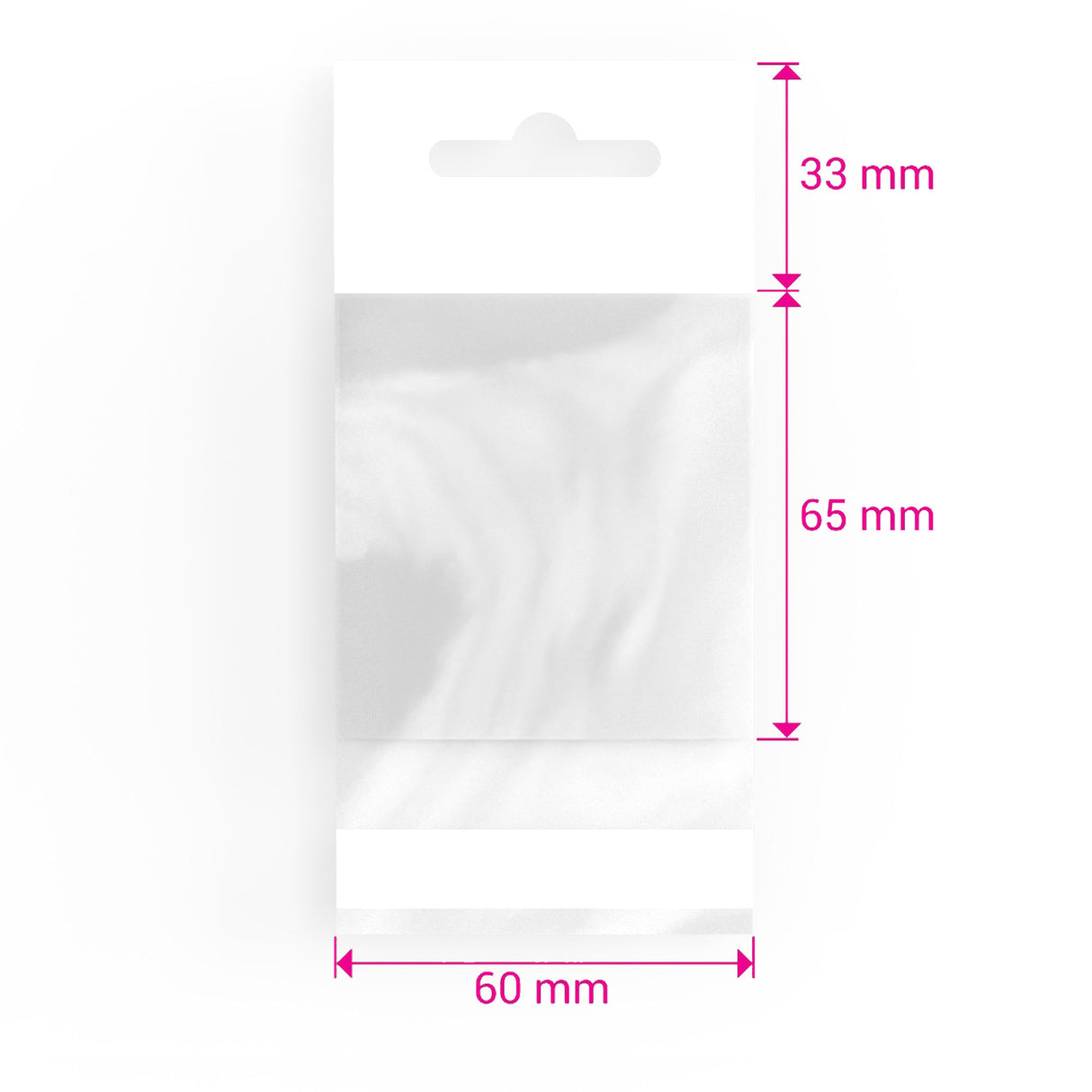 Woreczki celofanowe z uchwytem (OPP)