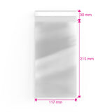 Woreczki celofanowe bez uchwytu (OPP)