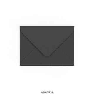Czarna koperta 133x184 mm