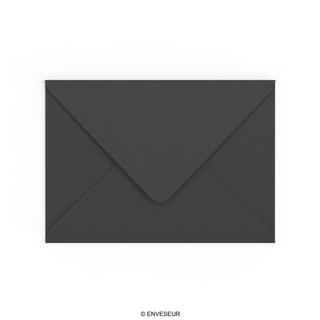 Czarna koperta 162x229 mm (C5)